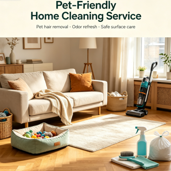 Pet Friendly Home Cleaning Service