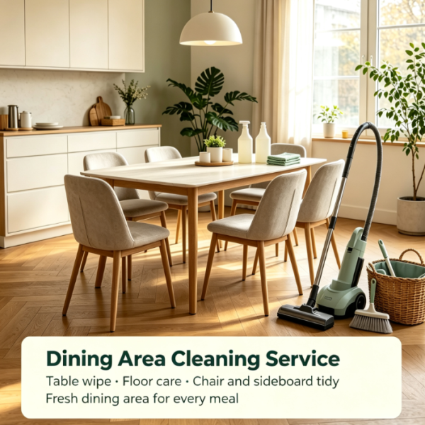Dining Area Cleaning Service