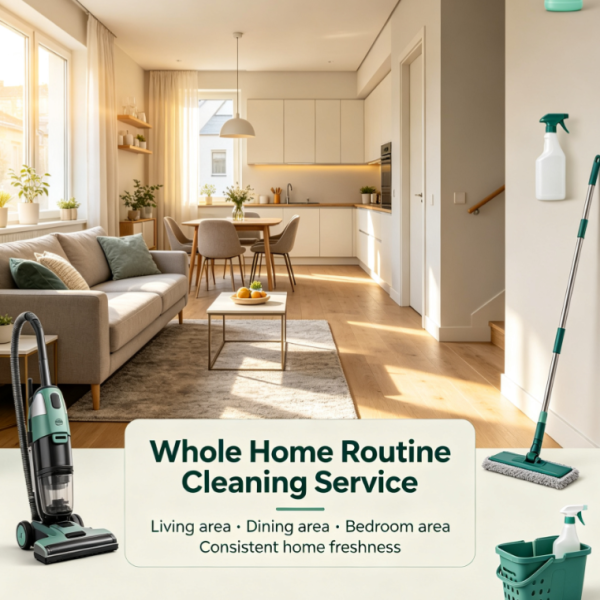 Whole Home Routine Cleaning Service